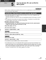 Preview for 99 page of Panasonic HDC-HS300 Operating Instructions Manual