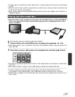 Предварительный просмотр 119 страницы Panasonic HDC-HS300P/PC Operating Instructions Manual