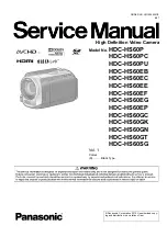 Panasonic HDC-HS60EB Service Manual предпросмотр