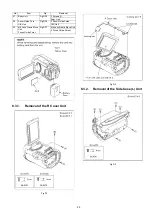 Предварительный просмотр 29 страницы Panasonic HDC-HS60EB Service Manual