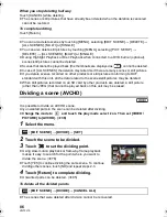 Предварительный просмотр 86 страницы Panasonic HDC-HS80 Owner'S Manual