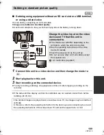 Предварительный просмотр 109 страницы Panasonic HDC-HS80 Owner'S Manual