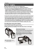 Preview for 20 page of Panasonic HDC-HS80P Owner'S Manual