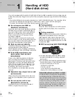 Предварительный просмотр 10 страницы Panasonic HDC-HS9 Operating Instructions Manual