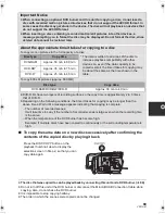 Предварительный просмотр 89 страницы Panasonic HDC-HS9 Operating Instructions Manual