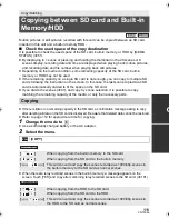 Preview for 111 page of Panasonic HDC-HS900K Owner'S Manual