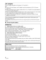 Preview for 4 page of Panasonic HDC-HS900P Owner'S Manual