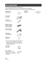 Preview for 12 page of Panasonic HDC-HS900P Owner'S Manual