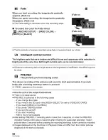 Preview for 62 page of Panasonic HDC-HS900P Owner'S Manual