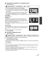 Preview for 71 page of Panasonic HDC-HS900P Owner'S Manual