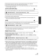 Preview for 73 page of Panasonic HDC-HS900P Owner'S Manual