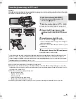 Предварительный просмотр 27 страницы Panasonic HDC-HS9P Operating Instructions Manual