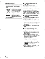 Preview for 4 page of Panasonic HDC-MDH1 Operating Instructions Manual