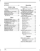 Preview for 8 page of Panasonic HDC-SD1 Operating Instructions Manual