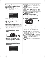 Предварительный просмотр 42 страницы Panasonic HDC-SD1 Operating Instructions Manual