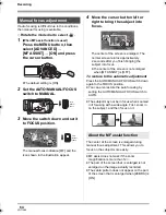 Предварительный просмотр 64 страницы Panasonic HDC-SD1 Operating Instructions Manual