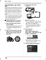 Предварительный просмотр 102 страницы Panasonic HDC-SD1 Operating Instructions Manual