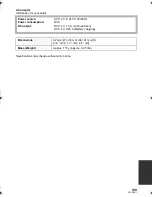 Preview for 139 page of Panasonic HDC-SD10 Operating Instructions Manual