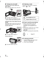 Предварительный просмотр 14 страницы Panasonic HDC-SD40 Owner'S Manual