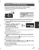 Предварительный просмотр 69 страницы Panasonic HDC-SD40 Owner'S Manual