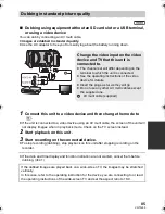 Предварительный просмотр 85 страницы Panasonic HDC-SD40 Owner'S Manual