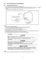 Предварительный просмотр 6 страницы Panasonic HDC-SD40EB Service Manual