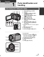 Preview for 15 page of Panasonic HDC-SD60K Operating Instructions Manual