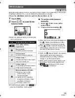 Preview for 75 page of Panasonic HDC-SD60K Operating Instructions Manual