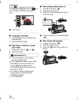 Предварительный просмотр 14 страницы Panasonic HDC-SD90 Owner'S Manual