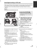 Предварительный просмотр 23 страницы Panasonic HDC-SD90 Owner'S Manual