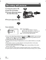 Предварительный просмотр 32 страницы Panasonic HDC-SD90 Owner'S Manual