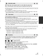 Предварительный просмотр 57 страницы Panasonic HDC-SD90 Owner'S Manual