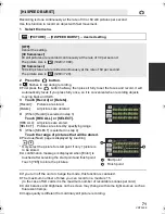 Предварительный просмотр 71 страницы Panasonic HDC-SD90 Owner'S Manual