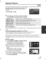 Предварительный просмотр 85 страницы Panasonic HDC-SD90 Owner'S Manual