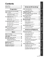 Preview for 9 page of Panasonic HDC-SD90P Owner'S Manual