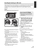 Preview for 23 page of Panasonic HDC-SD90P Owner'S Manual