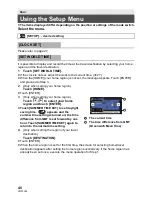 Preview for 40 page of Panasonic HDC-SD90P Owner'S Manual