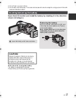 Preview for 15 page of Panasonic HDC-SD9D Operating Instructions Manual