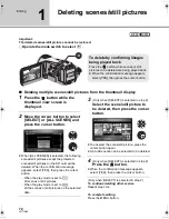 Preview for 72 page of Panasonic HDC-SD9PC Operating Instructions Manual