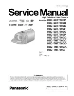 Panasonic HDC-SDT750EB Service Manual preview