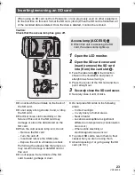 Preview for 23 page of Panasonic HDC-SDX1H Operating Instructions Manual