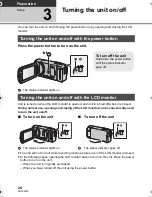 Preview for 24 page of Panasonic HDC-SDX1H Operating Instructions Manual