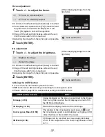 Preview for 37 page of Panasonic HDC-Z10000 Operating Instructions Manual