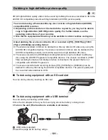 Предварительный просмотр 101 страницы Panasonic HDC-Z10000 Operating Instructions Manual