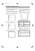 Preview for 75 page of Panasonic HDC27H Operating Instructions Manual