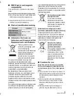 Preview for 3 page of Panasonic HDCSD600K Operating Instructions Manual