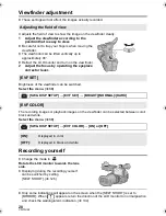 Предварительный просмотр 28 страницы Panasonic HDCZ10000P Owner'S Manual