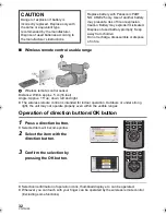 Предварительный просмотр 32 страницы Panasonic HDCZ10000P Owner'S Manual