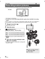 Предварительный просмотр 36 страницы Panasonic HDCZ10000P Owner'S Manual