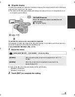 Предварительный просмотр 41 страницы Panasonic HDCZ10000P Owner'S Manual